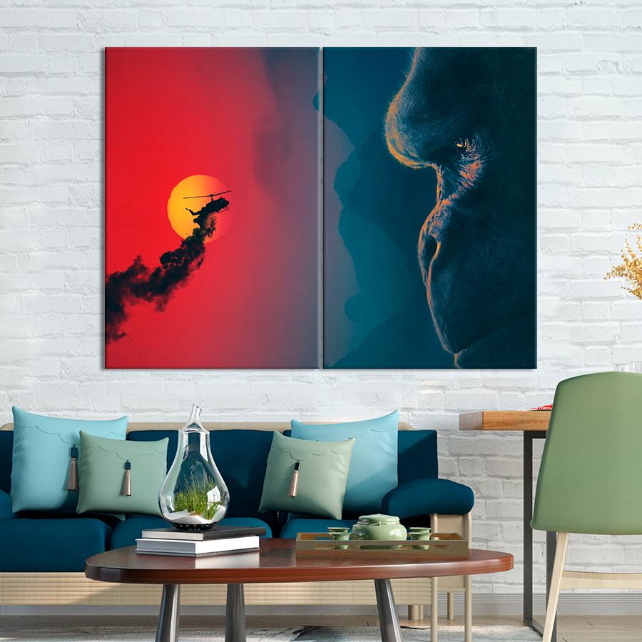 Настенний декор Постер фильма Кинг Конг 111x81 см (A73-2)