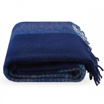 Плед Кардинал 140х200 см Темно-синий - фото 1 Плед Кардинал 140х200 см Темно-синий - фото 1