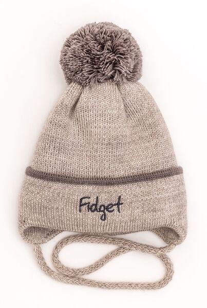 Шапка детская для мальчиков Малюк D844 хлопок 42-46 см Бежевый