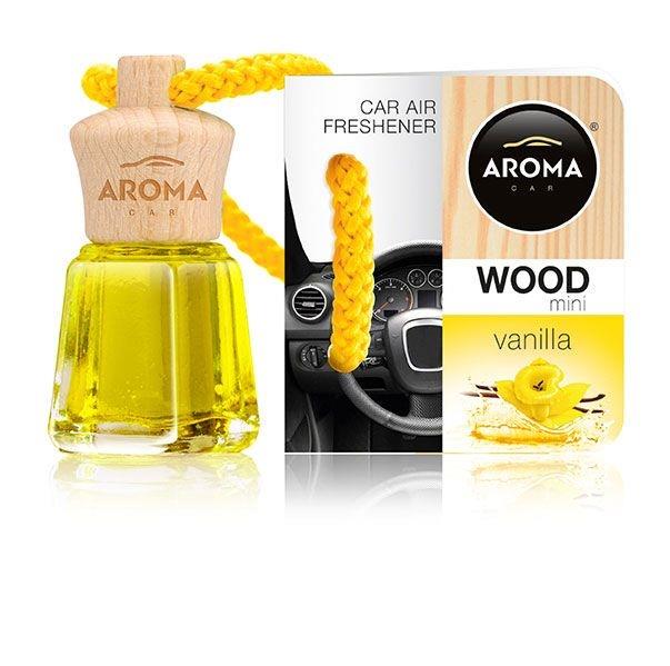 Ароматизатор Aroma Car Wood Mini Vanilla 4 мл (UNI MSP921502)