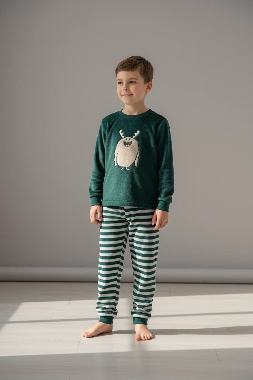 Пижама флисова Lily&Dan 7-8 лет 122-128 см Зеленый Пижама флисова Lily&Dan 7-8 лет 122-128 см Зеленый