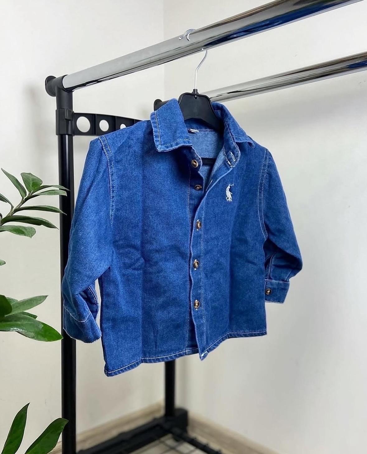 Рубашка детская 15 р. 90 Синий (31915754)