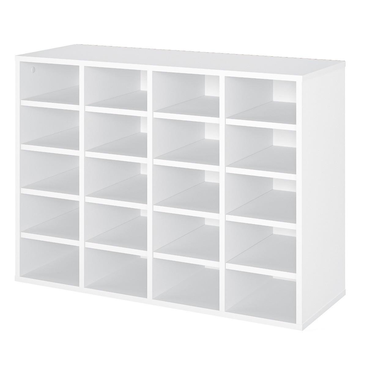 Стеллаж книжный Компанит КШ-31 92,3х33,5х67,9 см Нимфея альба (26554975)