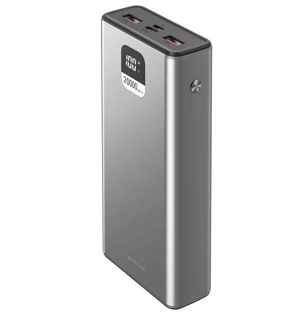Повербанк Proove Guardian 20000 mAh 22,5W 3 A с быстрой зарядкой Grey (000381)