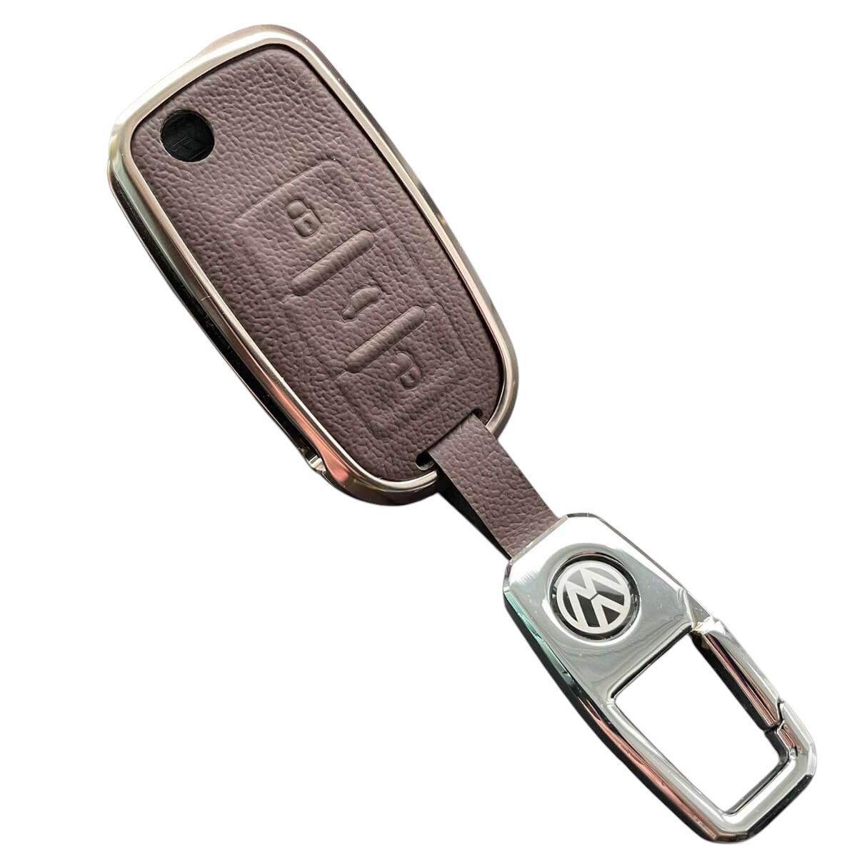 Чехол для ключа алюминиевый Volkswagen/Skoda/Seat (vw1alb)