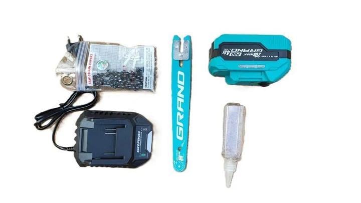 Пила ланцюгова акумуляторна Grand АПЦ-8HS/4-1 з секатором Grand СА-30F/20BL-base з подовжувачем 2 м (30795944) - фото 5 Пила ланцюгова акумуляторна Grand АПЦ-8HS/4-1 з секатором Grand СА-30F/20BL-base з подовжувачем 2 м (30795944) - фото 5