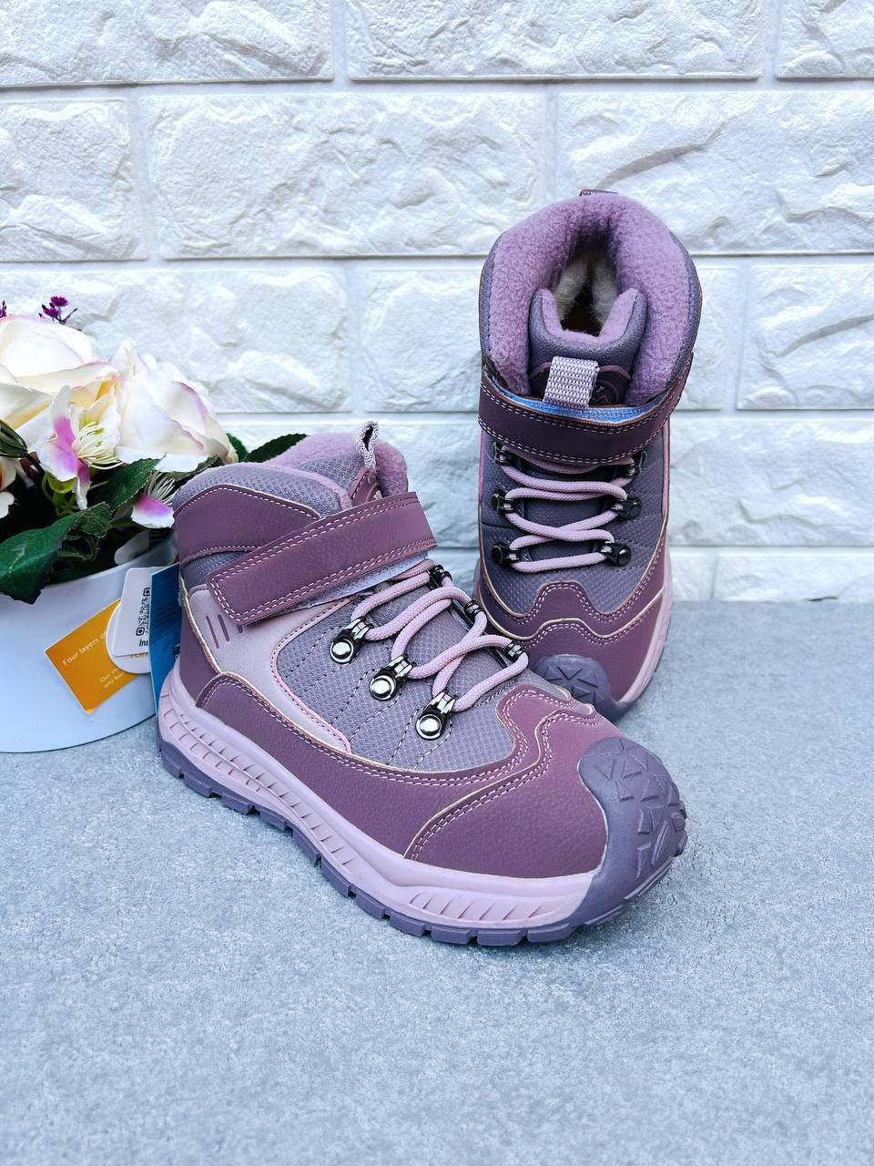 Черевики-хайтопи зимові для дівчинки TOM.M 1935 р. 29 18,8 см (1935-1)