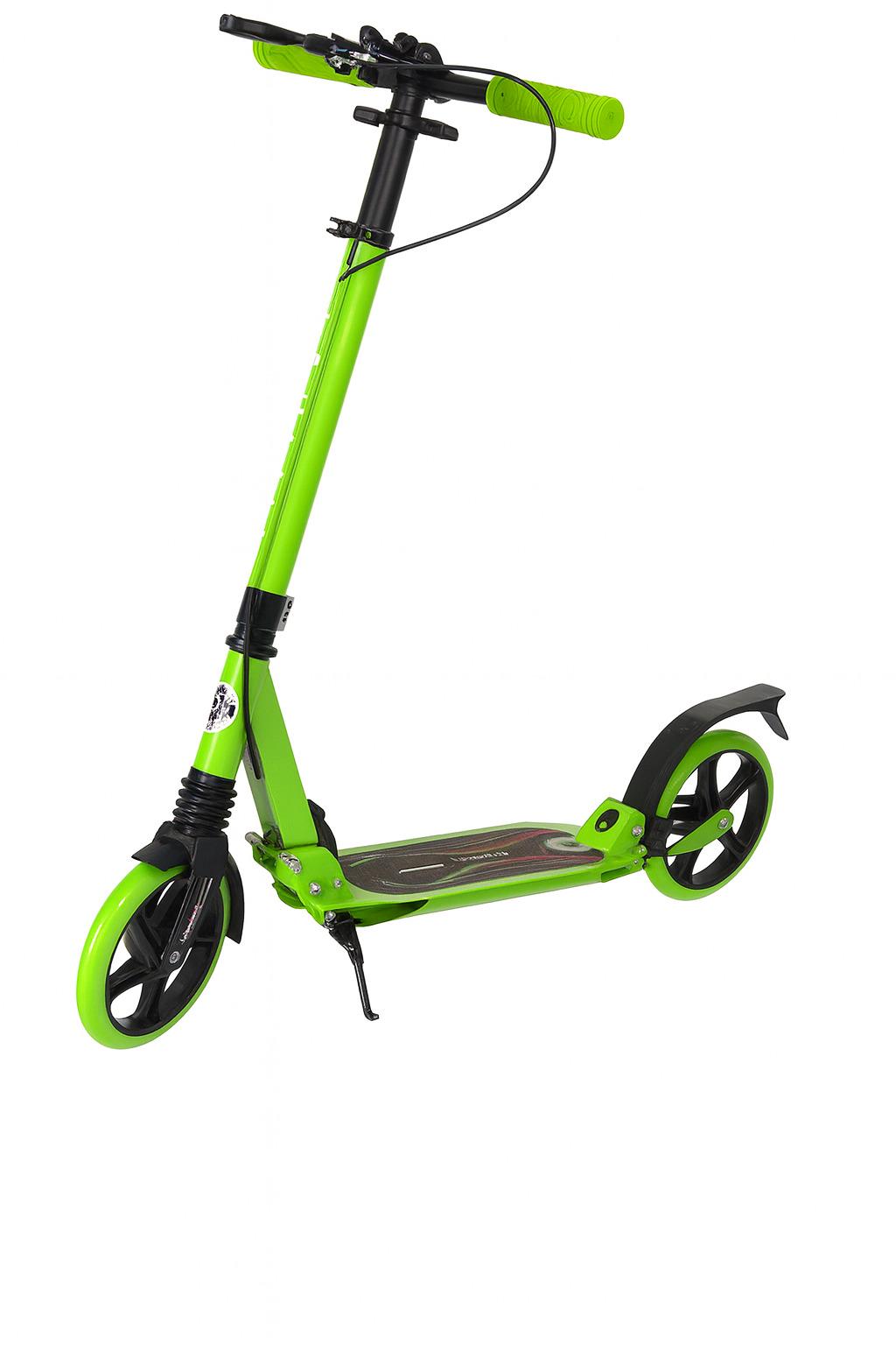 Самокат взрослый городской iTrike SR 2-018-10-GR Зеленый