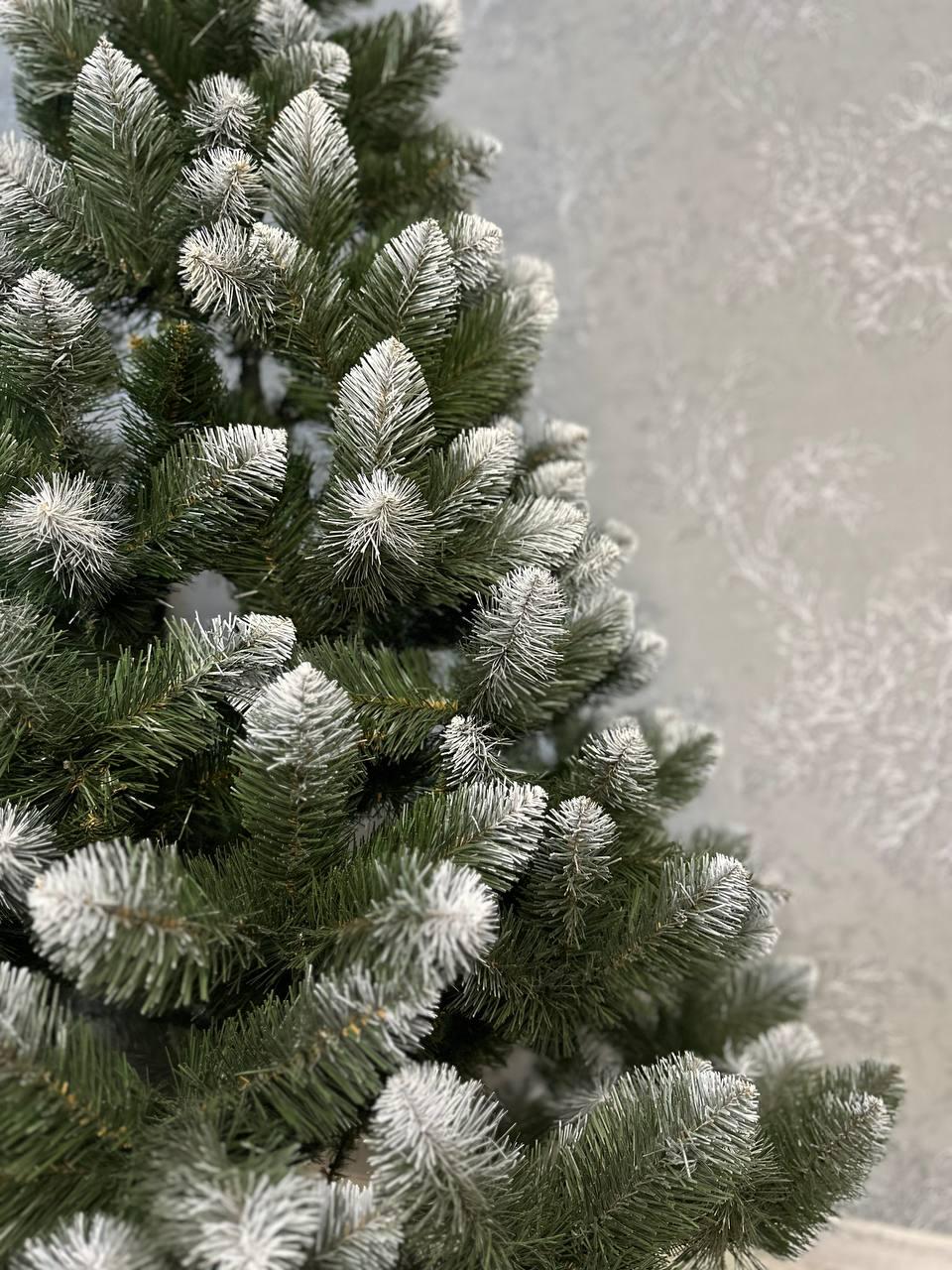 Искусственная елка Карпатская с белыми кончиками 1,3 м (q0001) - фото 4 Искусственная елка Карпатская с белыми кончиками 1,3 м (q0001) - фото 4