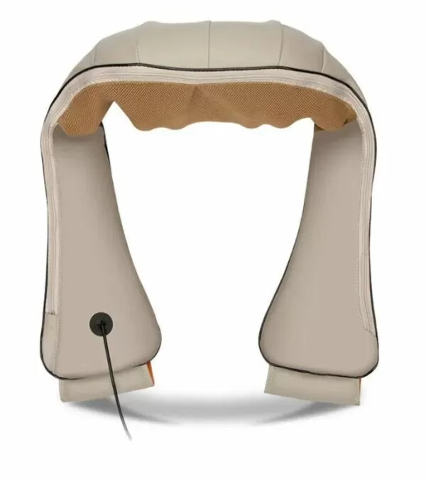 Масажер для спини та шиї Massager of Neck Kneading роликовий Коричневий (57-43-6929830)