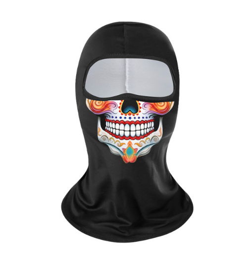 Балаклава зимова з принтом Sugar Skull (2871525445)