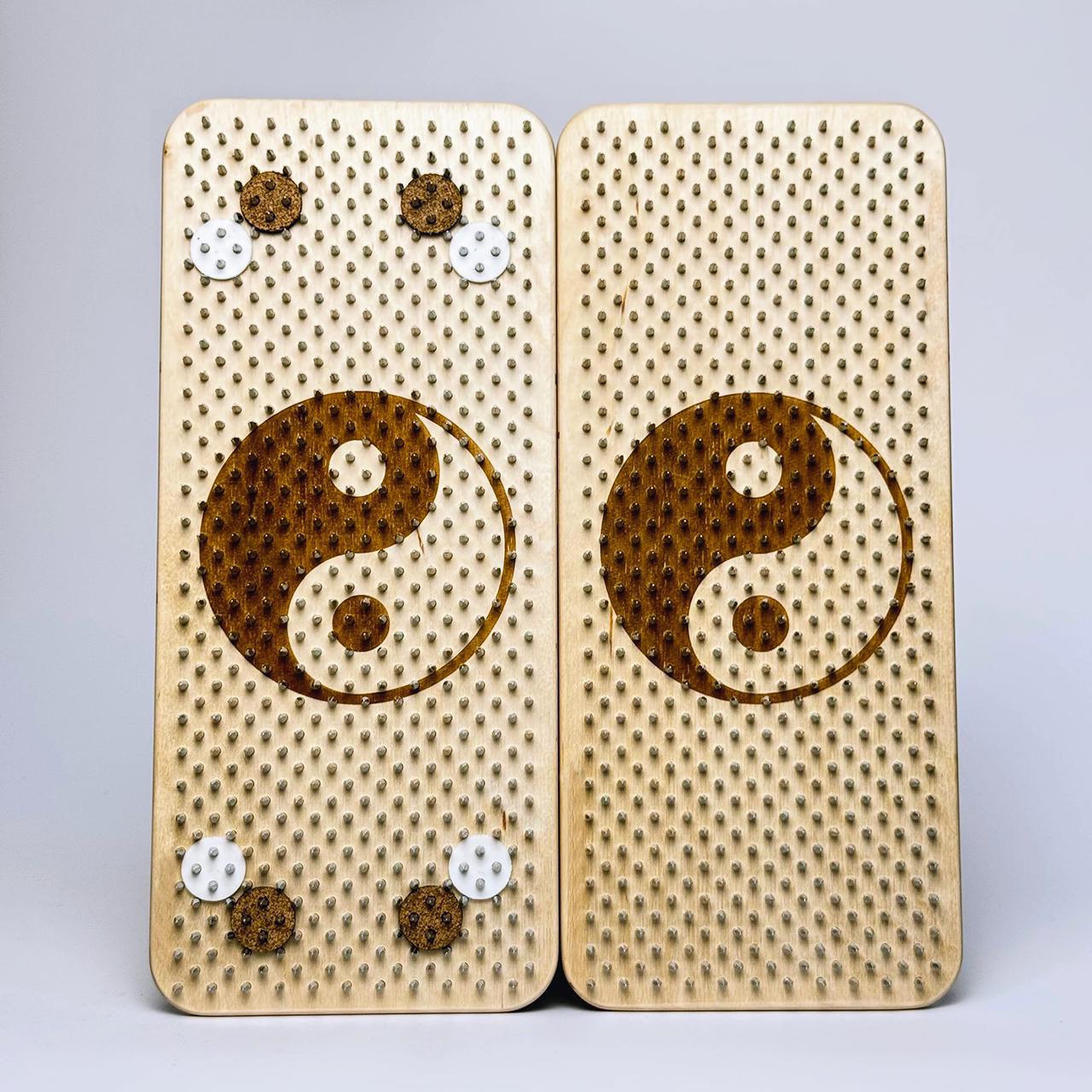 Дошка Садху для йоги Aurora Мінімалізм Ромб Інь і Ян 320x140 мм (ДС Мінімалізм Ромб ІЯ 320_140_8) - фото 5