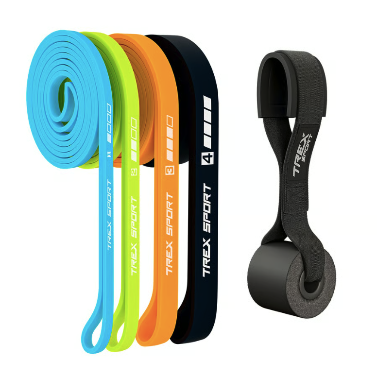 Набір резинок для фітнесу TREX Sport TX-004PB Power Band 4в1 2-41 кг (4981)