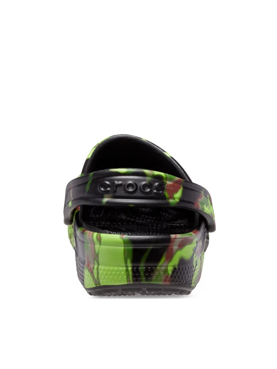 Сабо Crocs Classic Spray Camo Clog р. 41-42 (208261 BLACK) - фото 3