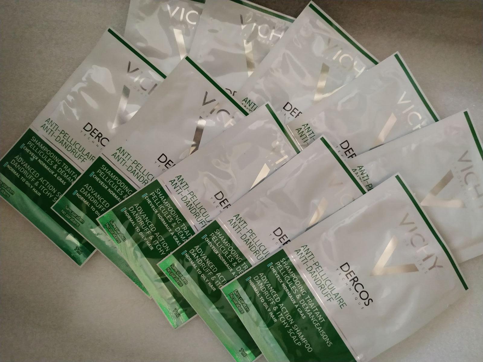 Шампунь против перхоти Vichy Dercos Anti-Pelliculaire Anti-Dandruff DS для нормальных жирных волос 10 шт. (1471000361) - фото 2 Шампунь против перхоти Vichy Dercos Anti-Pelliculaire Anti-Dandruff DS для нормальных жирных волос 10 шт. (1471000361) - фото 2