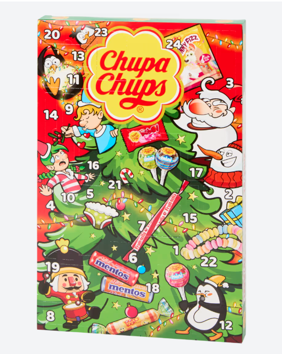 Адвент-календарь Chupa Chups Calendrier de l'Avent 180 г (2384685261)