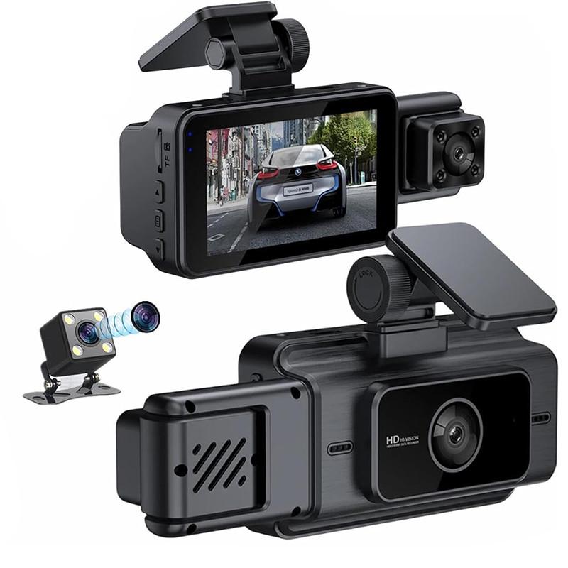 Відеореєстратор автомобільний Box DVR SV3 Full HD 1080P на 3 камери з камерою заднього виду Black (2627475724) - фото 3 Відеореєстратор автомобільний Box DVR SV3 Full HD 1080P на 3 камери з камерою заднього виду Black (2627475724) - фото 3