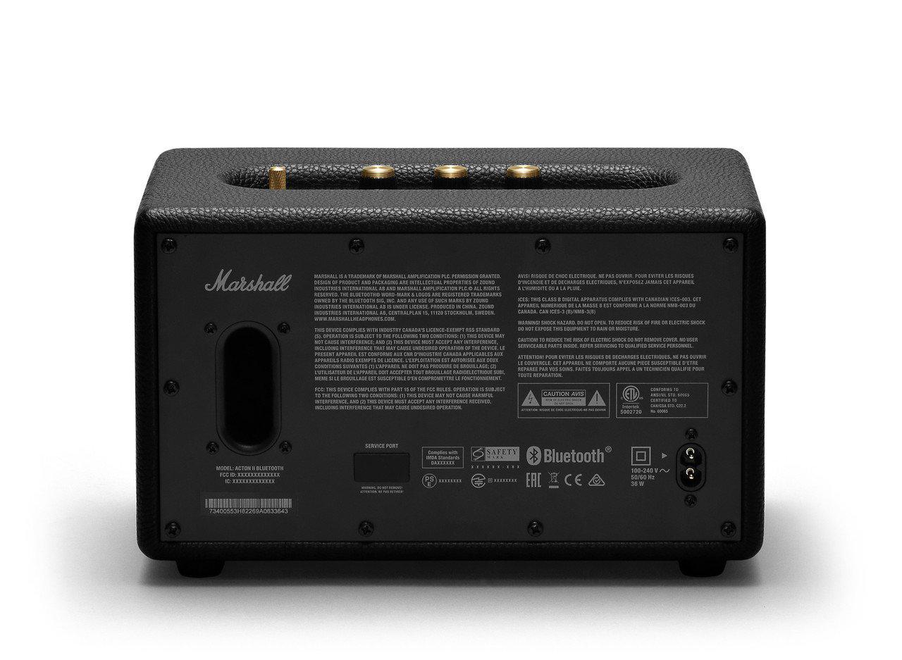 Акустическая система Marshall Acton II Bluetooth Black - фото 4