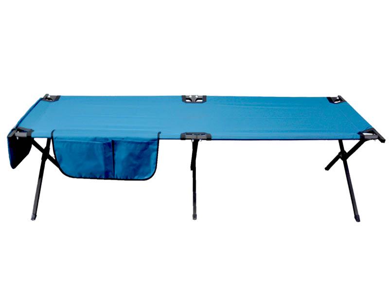 Раскладушка на тканевой основе Kompred OL598/1 Синий (1752650778-897b8)