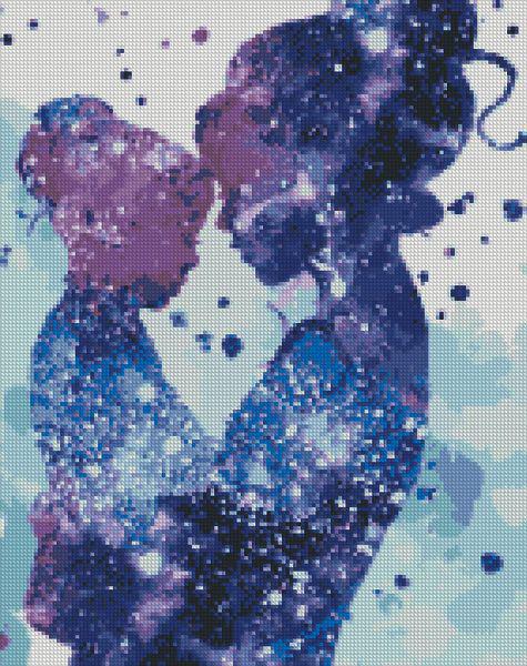 Алмазная мозаика Идейка Флюиды счастья 40x50 см (Id-AMO7047)