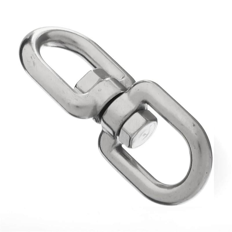 Вертлюг Metalvis кольцо-кольцо ø 8x90 мм нержавеющая сталь 1 шт. (N3KR0ZN3KR82540801) Вертлюг Metalvis кольцо-кольцо ø 8x90 мм нержавеющая сталь 1 шт. (N3KR0ZN3KR82540801)