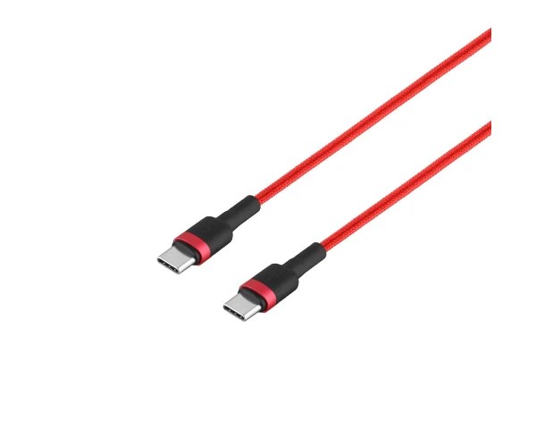 Кабель USB Baseus CATKLF-G Type-C to Type-C PD 2,0 60W 20V 3A 1 м Red