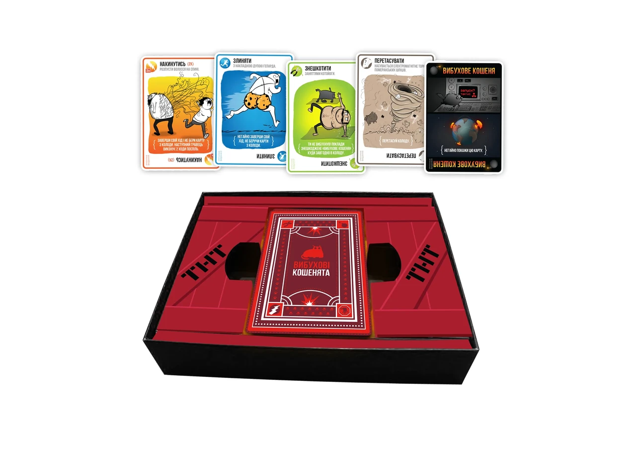 Настільна гра Exploding Kittens (2119540254) - фото 4