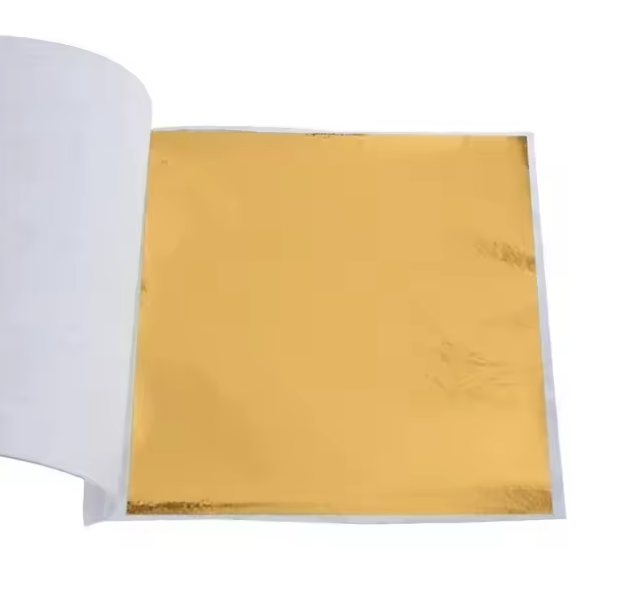 Поталь трансферная для декора/рукоделия 8х8,5 см 10 л. B Golden (01d5d588)