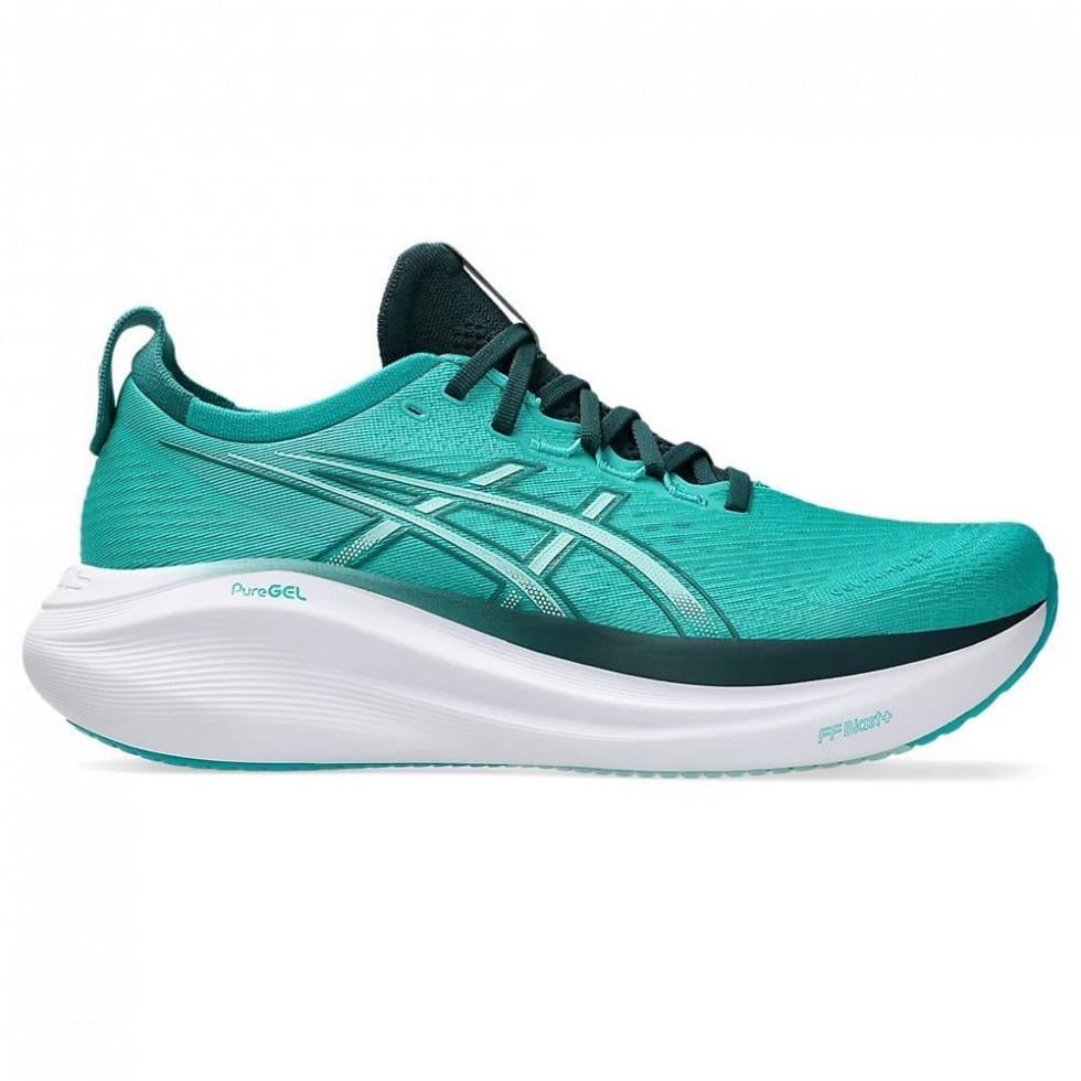 Кроссовки мужские беговые Asics GEL-NIMBUS 27 1011B958-400 р. 43,5 Бирюзовый