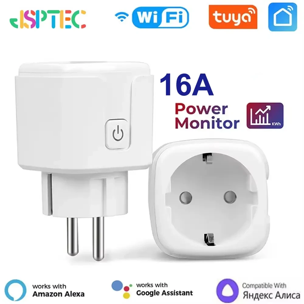 Розумна розетка Tuya Smart Life 16А лічильником електроенергії Білий (2612939336) - фото 10 Розумна розетка Tuya Smart Life 16А лічильником електроенергії Білий (2612939336) - фото 10