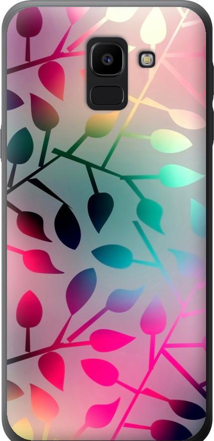 Чехол на Samsung Galaxy J6 2018 Листья (2235u-1486-42517)