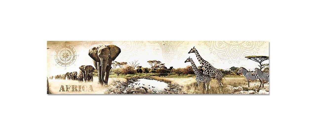 Наклейка виниловая 3D Zatarga Африка 600х2500 мм (1224326382)