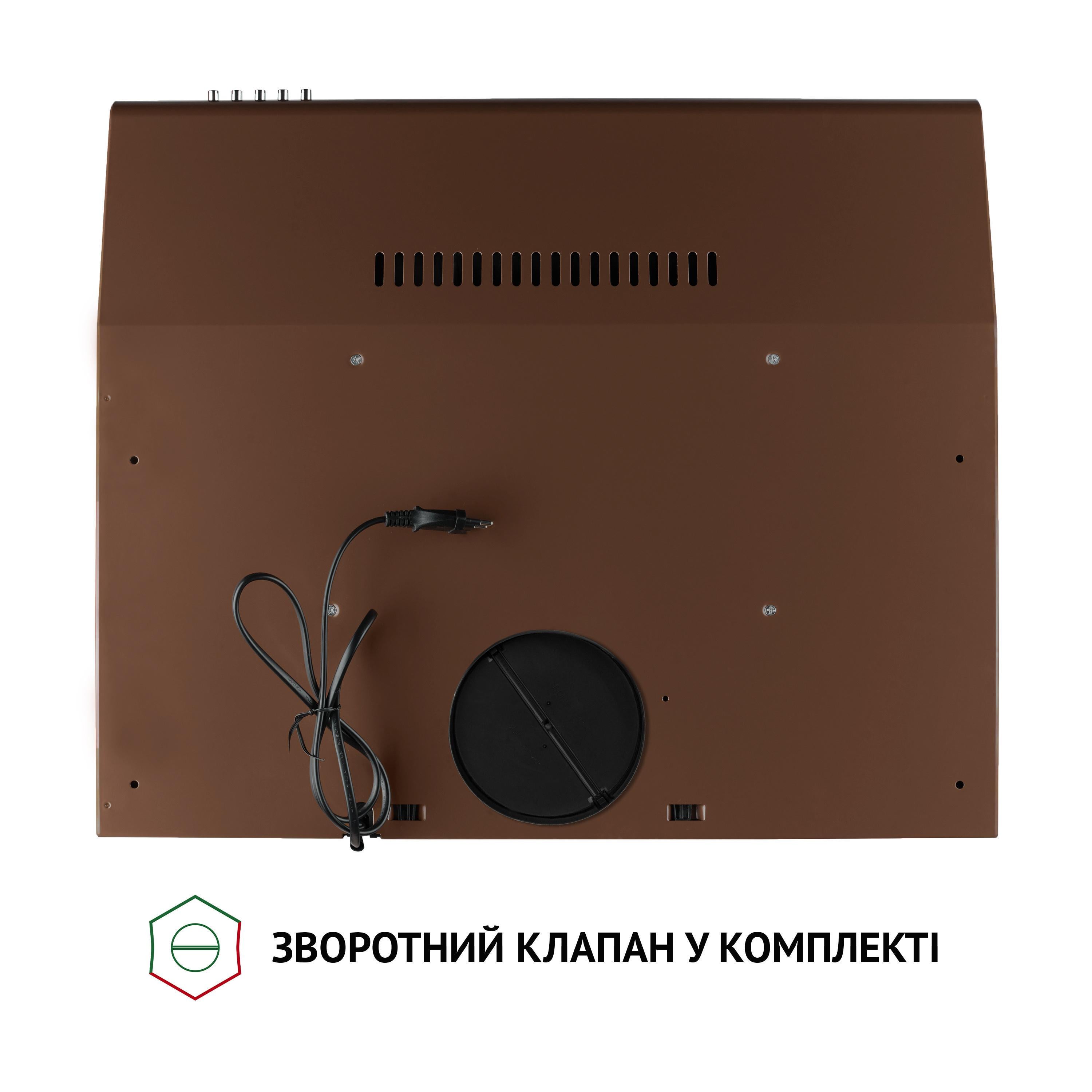 Вытяжка PERFELLI PL 6144 Dark BR LED - фото 9