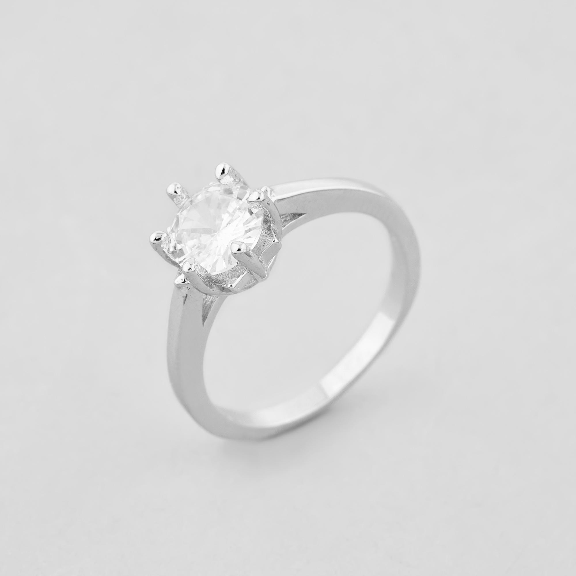 Серебряное кольцо Minimal Выбор р. 18 (12771)