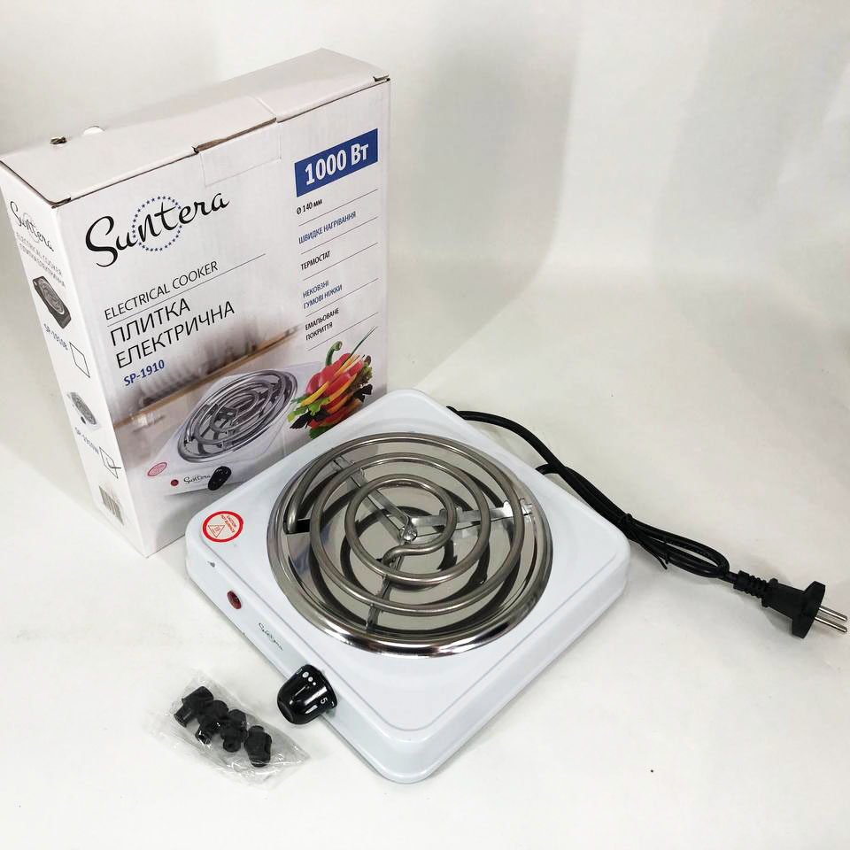 Плита электрическая Suntera SP-1910 Белый - фото 2 Плита электрическая Suntera SP-1910 Белый - фото 2