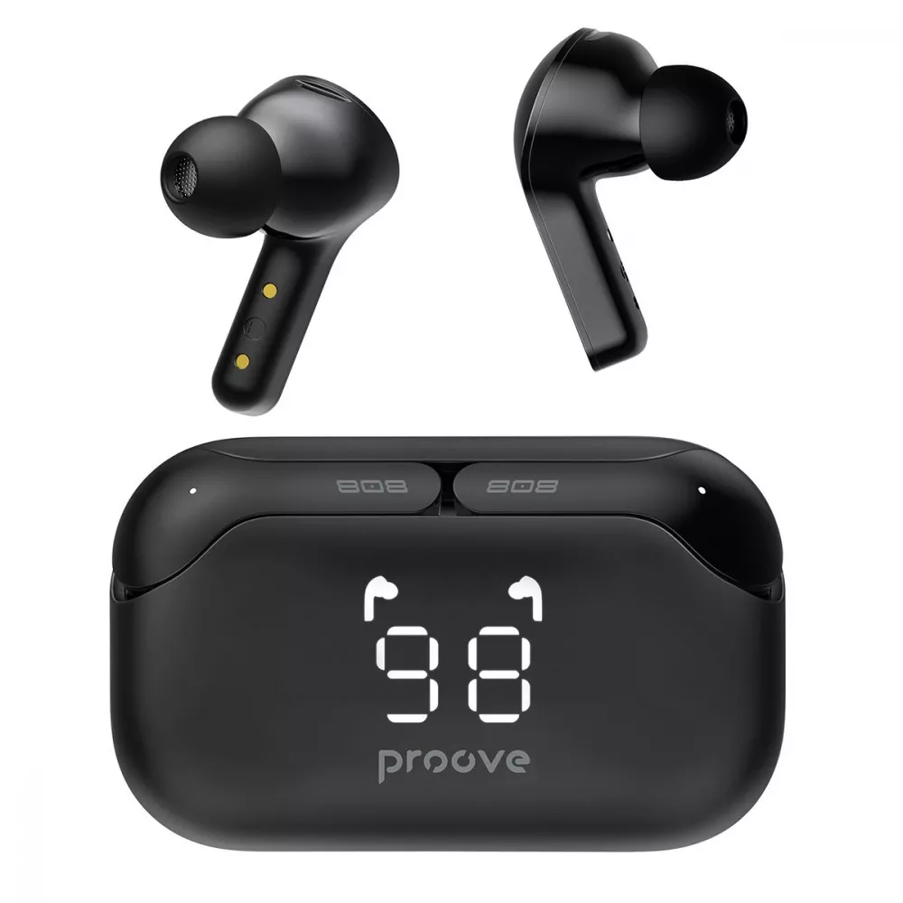 Наушники беспроводные Proove 808 Power TWS Black (TW8800010001)