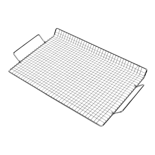 Решітка-гриль з ручками Stenson MH-4892 38,5х26 см (14069993)