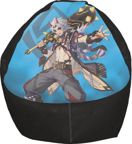 Кресло-груша Arataki Itto Genshin Impact M (13276774)