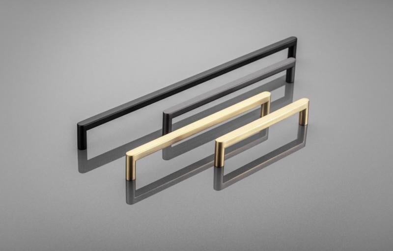 Меблева ручка GTV NYXA C-128 мм Золото браш (UZ-NYXA-128-18) - фото 3 Меблева ручка GTV NYXA C-128 мм Золото браш (UZ-NYXA-128-18) - фото 3