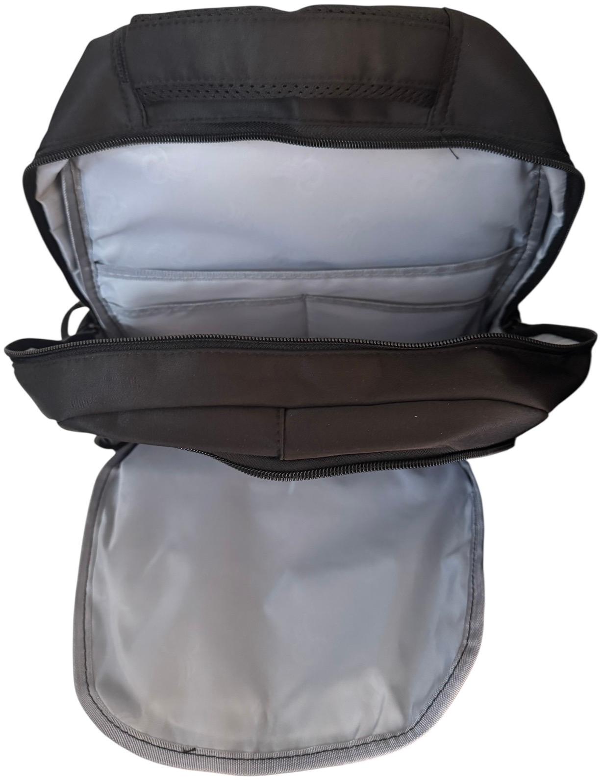 Рюкзак школьный с тремя отделениями Черный (8806B) - фото 6 Рюкзак школьный с тремя отделениями Черный (8806B) - фото 6