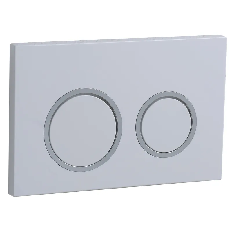 Панель смыва KOER KT-0605-03 пластиковая круглая кнопка 220x140x12 мм (KR5316)
