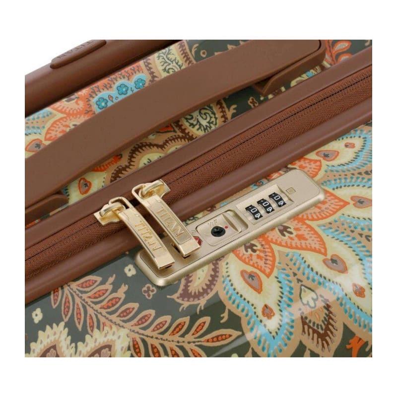 Валіза на 4 колесах Titanium Spotlight Flash Paisley M 69 л Bronze (Ti831405-60) - фото 5 Валіза на 4 колесах Titanium Spotlight Flash Paisley M 69 л Bronze (Ti831405-60) - фото 5