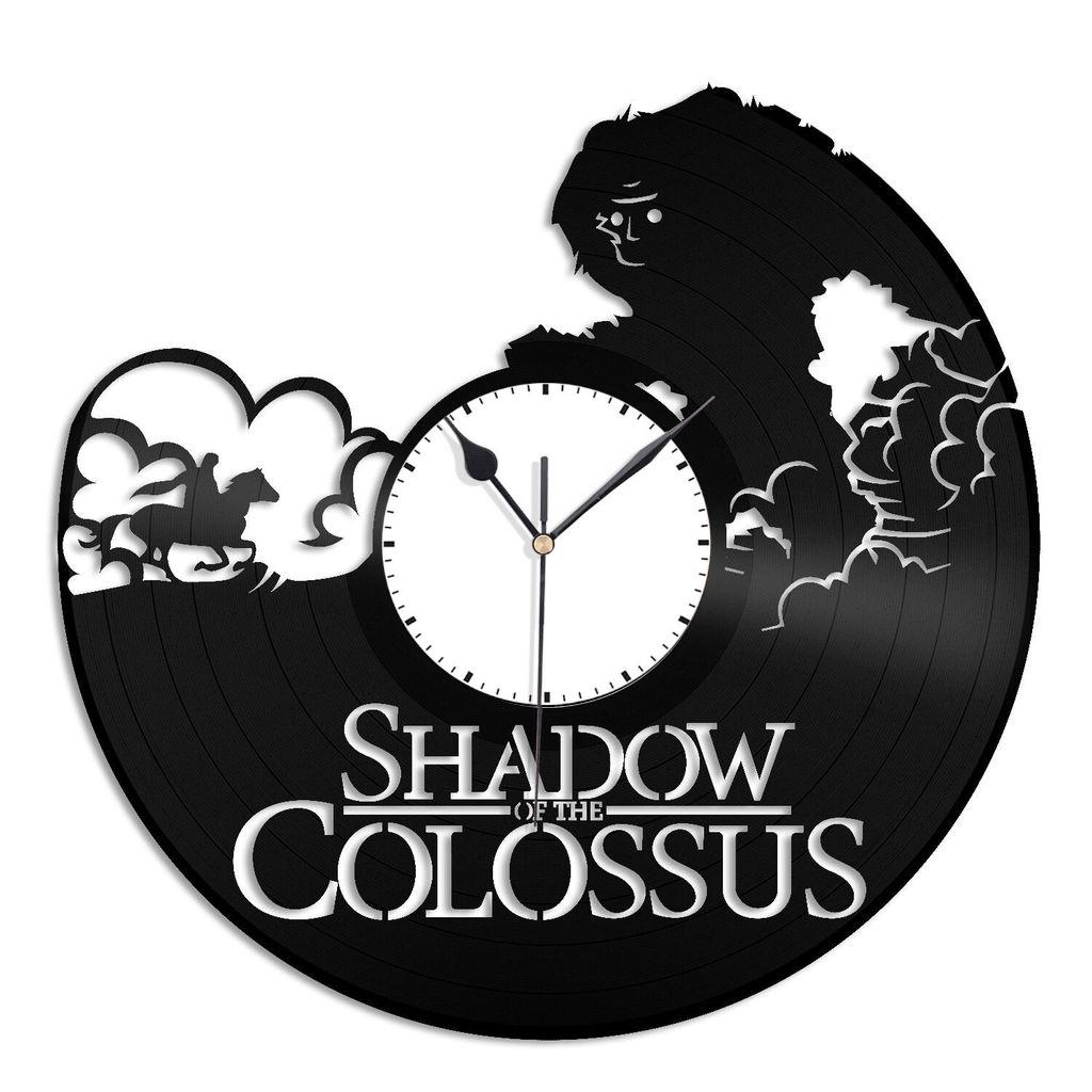 Часы настенные Shadow of the Colossus 1897 из виниловой пластинки