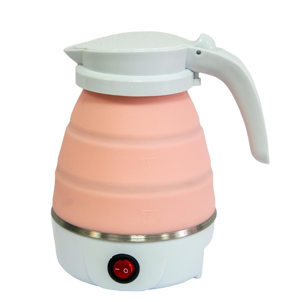 Електрочайник складаний силіконовий Marado MA-1613 600 W 0,6 л Рожевий (1009810-Pink)
