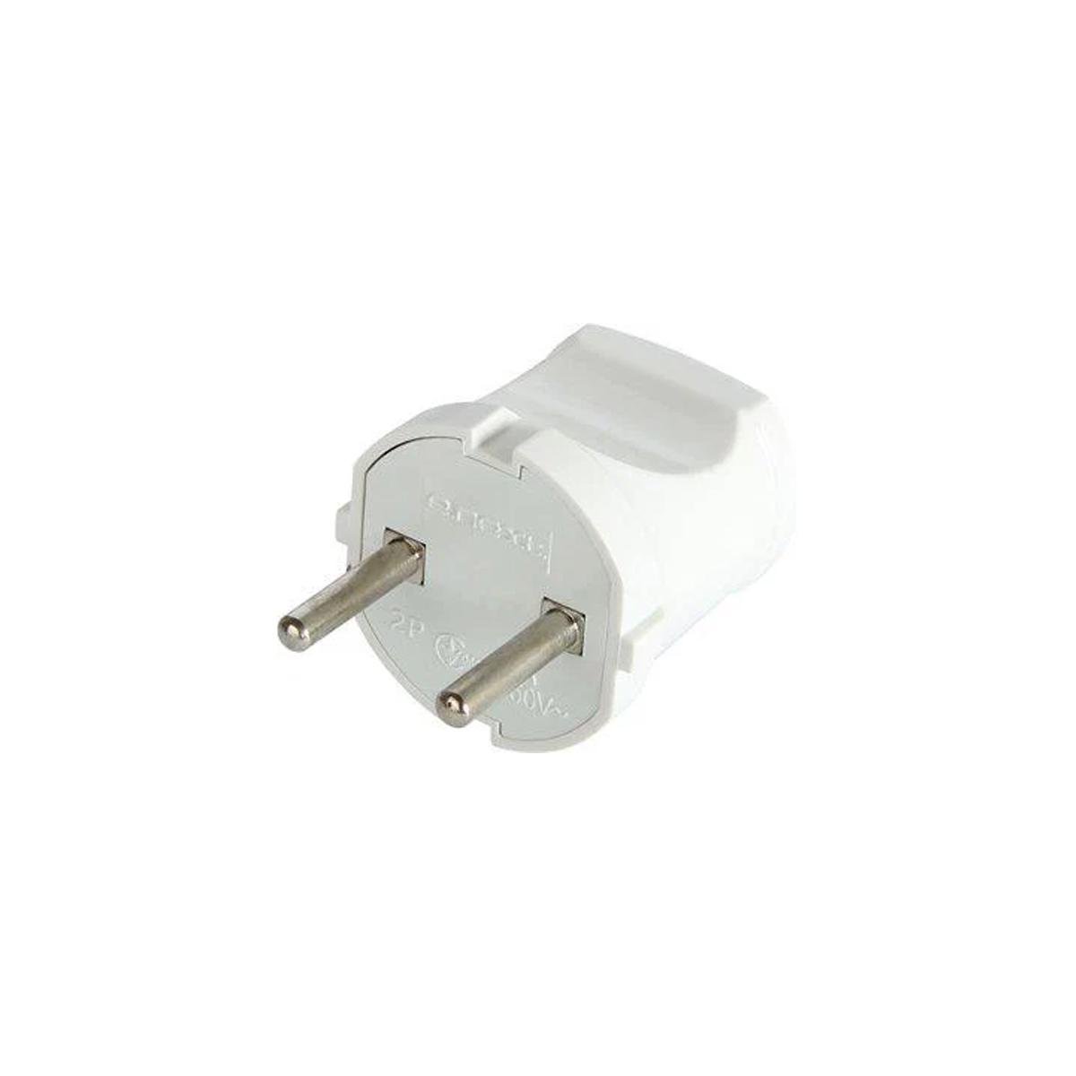 Вилка бытовая E.NEXT e.plug.001.10 без заземления 10А (s9100001)