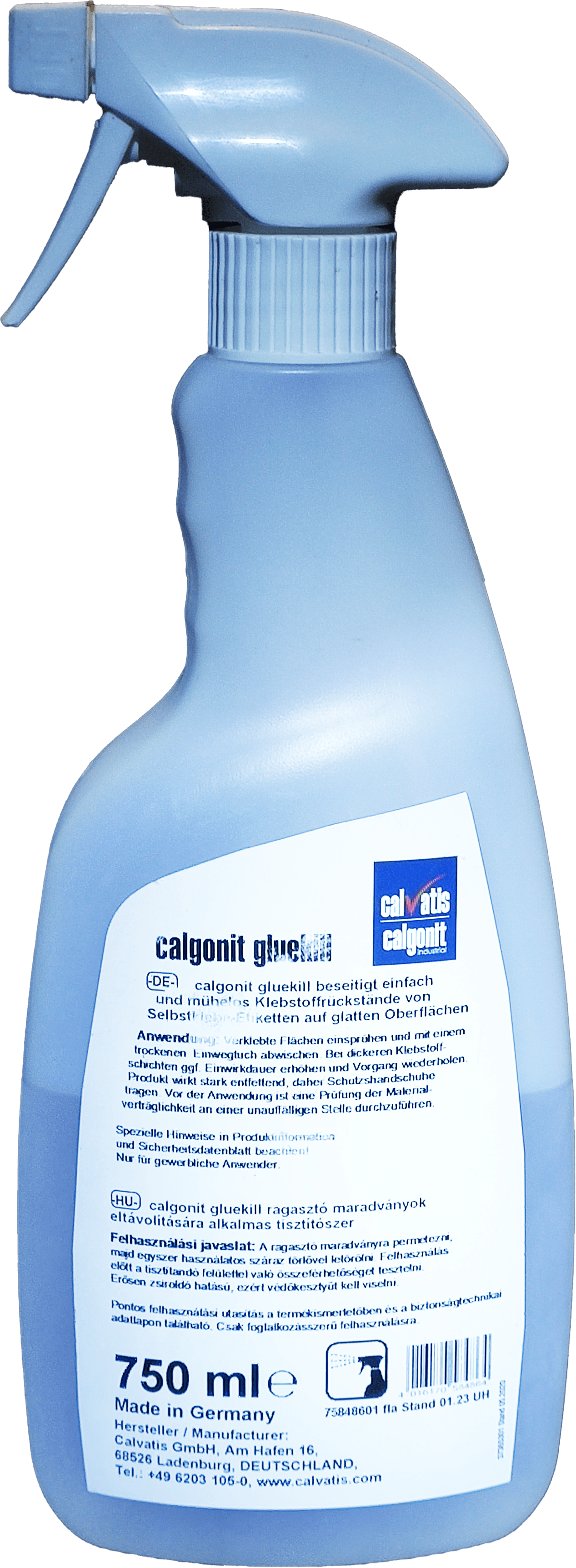 Очисник від клею/скотчу/етикеток Calgonit Gluekill 0,75 л (28868631)