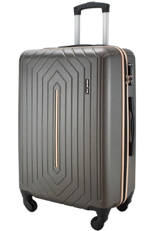 Чемодан SEMI LINE T5687-2 24" M Graphite (60302) - фото 1 Чемодан SEMI LINE T5687-2 24" M Graphite (60302) - фото 1