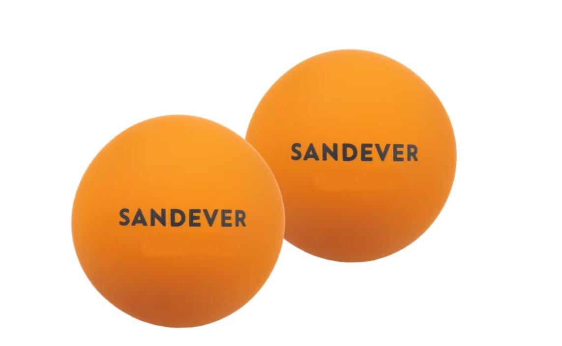 Мяч для пляжного тенниса Sandever BTB 100 2 шт. Оранжевый (2148433435) Мяч для пляжного тенниса Sandever BTB 100 2 шт. Оранжевый (2148433435)