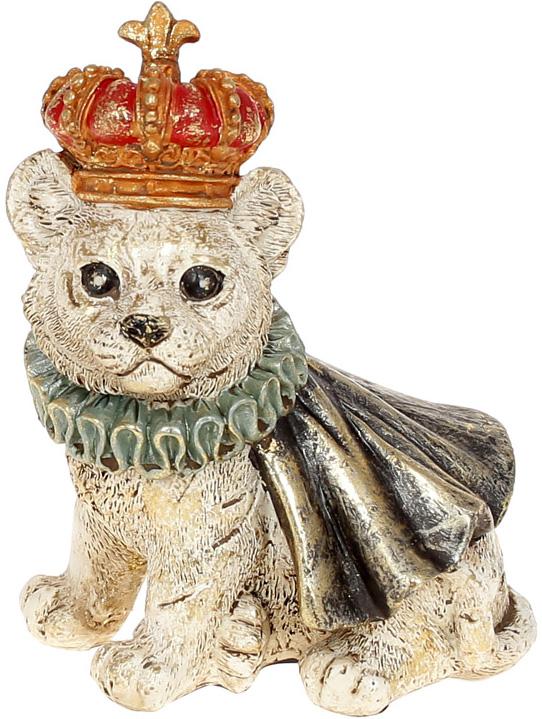 Фигурка декоративная Белый Тигр 10,5 см полистоун (BD-419-279)