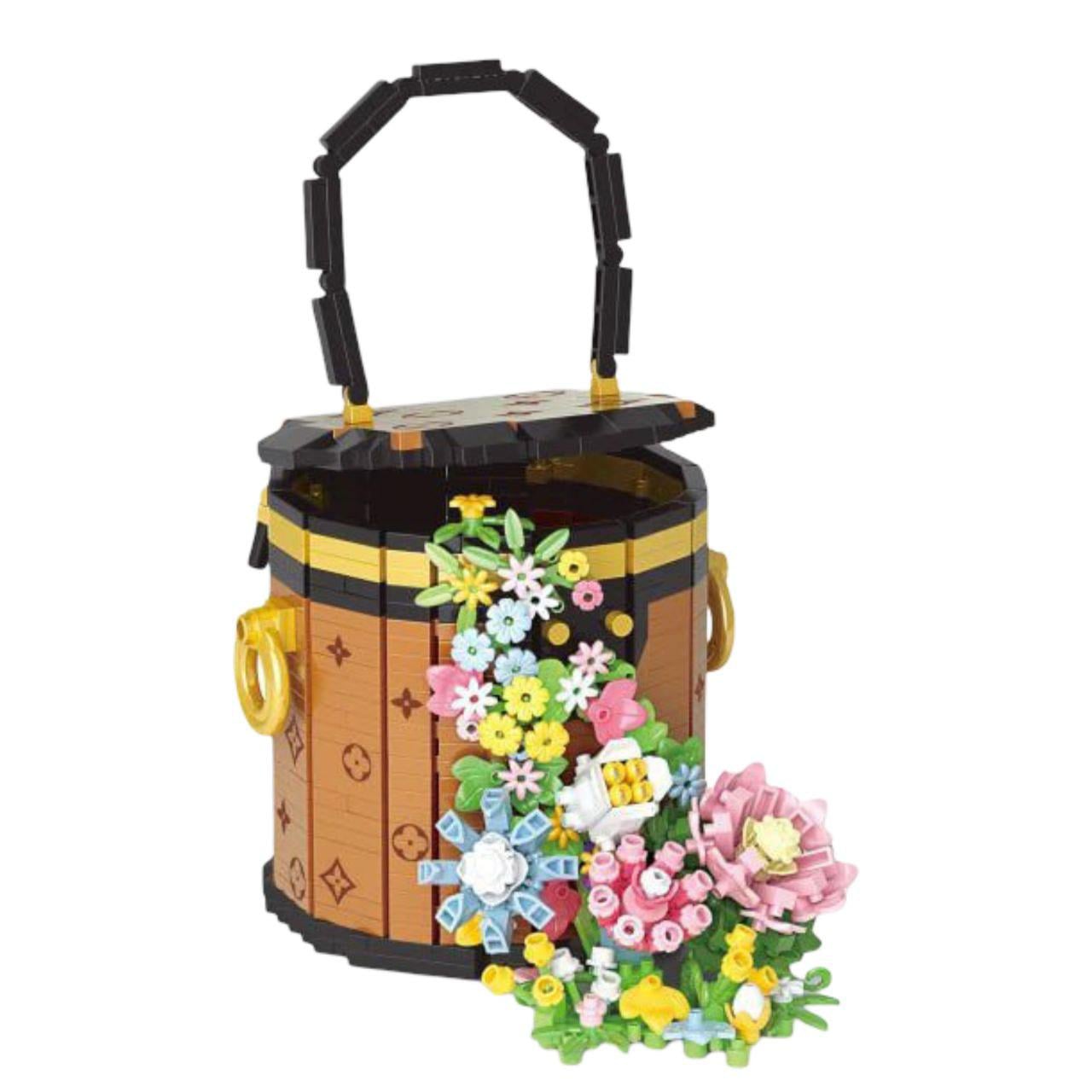 Конструктор Море цветов P1290 1181 дет. 12,8х9,6х15,3 см Коричневый (32001036)